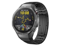 Bracelete Para Huawei Watch Gt 5 (46mm) - Aço Inoxidável - Uma Conta De Bambu Preta