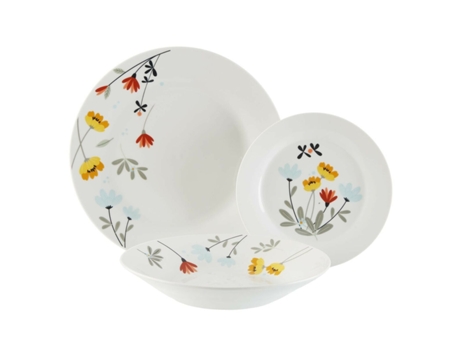 Set de Vajilla Versa Selene Porcelana 18 Piezas