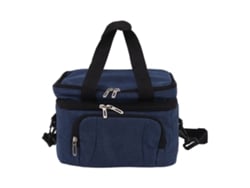 Bolsa Térmica Dobrável Oxford Tecido Peva À Prova De Vazamentos Bolsa Térmica Dupla Isolada Alça De Ombro Ajustável Para Viagem Praia Piquenique Campi