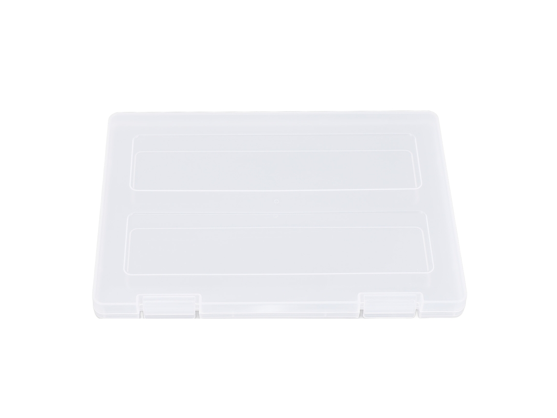Caja Transparente De Plástico Para Almacenar Documentos Con Cerradura De Hebilla Segura Tamaño A5