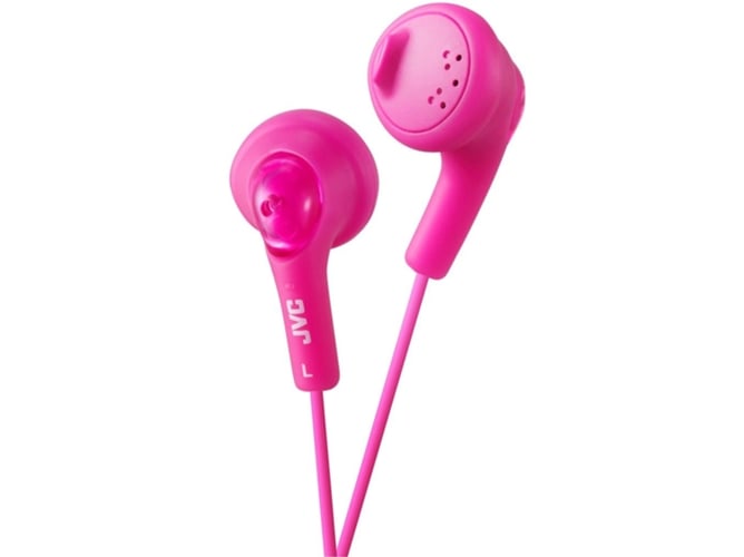Auriculares con cable JVC GU HA-F160-P-E rosa
