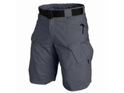 Pantalones Cortos Tácticos Impermeables Para Hombre, Casuales Militares, Ligeros Y Transpirables Para Senderismo Y Pesca 3xlgris 3xl Gris
