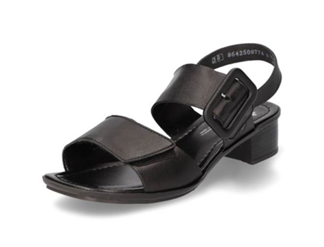 Sandalias para Mujer RIEKER (39,0 EU - Negro)