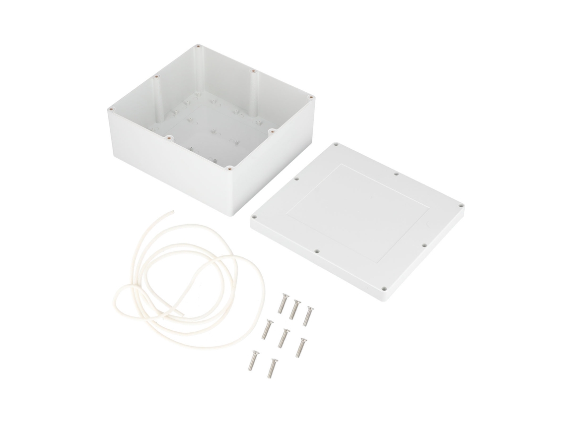 Caja De Conexión Eléctrica Impermeable De Plástico Abs Para Proyectos Electrónicos Diy 300x280x140mm