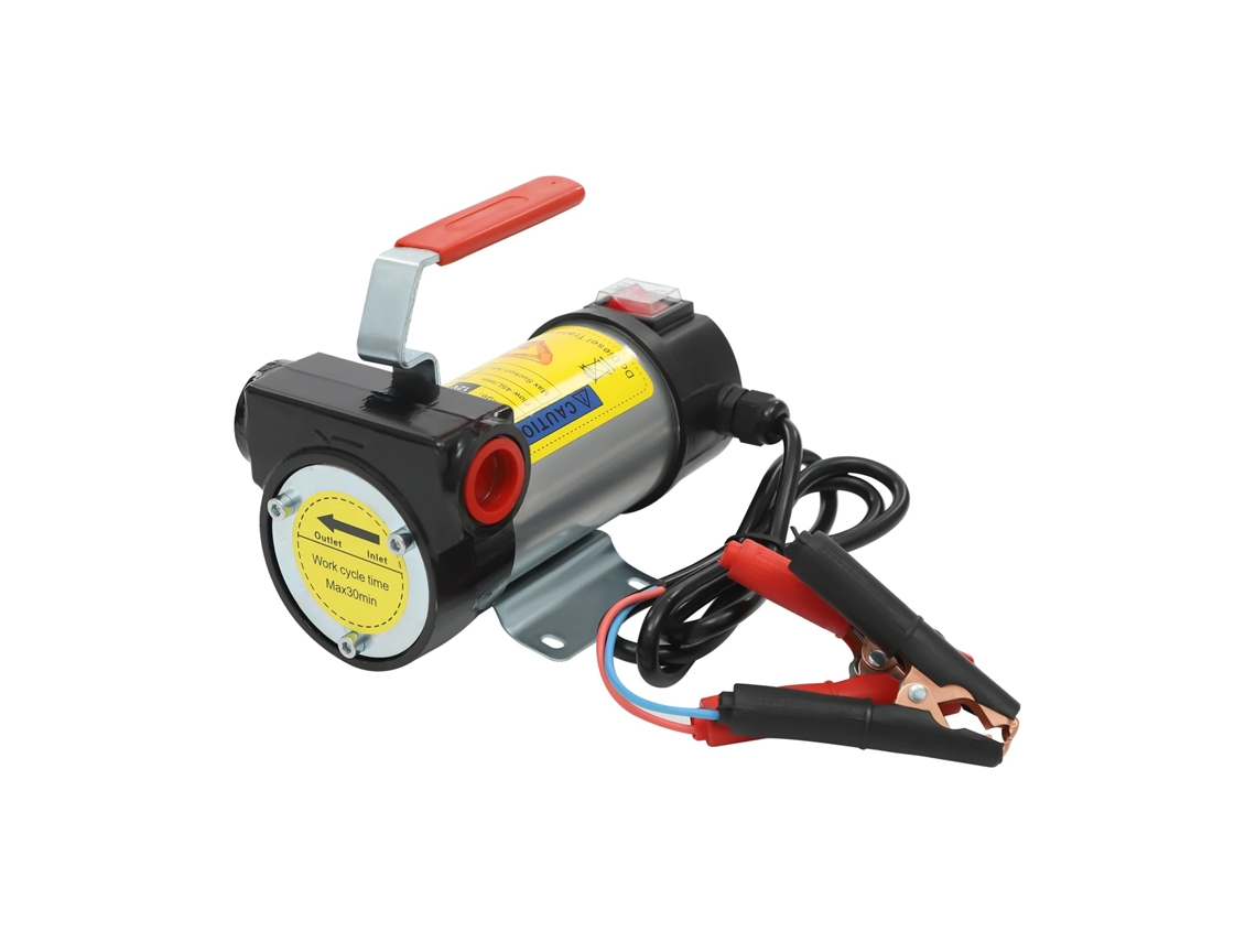 Bomba de transferencia diésel, 200 W de potencia, caudal de 45 l/min, color negro OEM