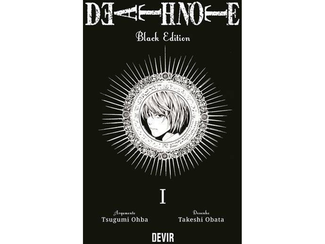 Libro Death Note Black Edition 01 de Tsugumi Ohba e Takeshi Obata (Portugués)