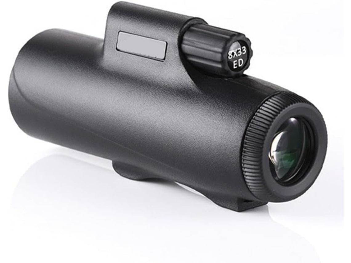 Telescopio Monocular Compacto 8x33 Ed, Resistente Al Agua Ipx7, Amplio Campo De Visión, Ideal Para Viajes Al Aire Libre.