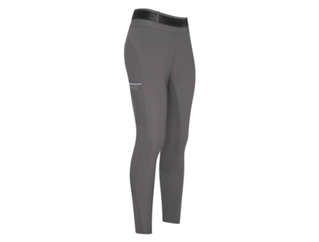 Leggings de Mujer para Equitación HV POLO Mallas Full Grip Gris (38)
