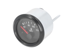 Termómetro de temperatura del agua 2026dz 40-120 ℃ 52 mm, motor LED de aluminio, 24 V, indicador de refrigerante de agua