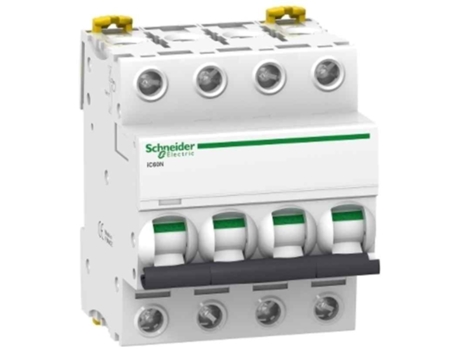 Interruptor Magnetotérmico SCHNEIDER Ic60N 4P 6A A9F79406