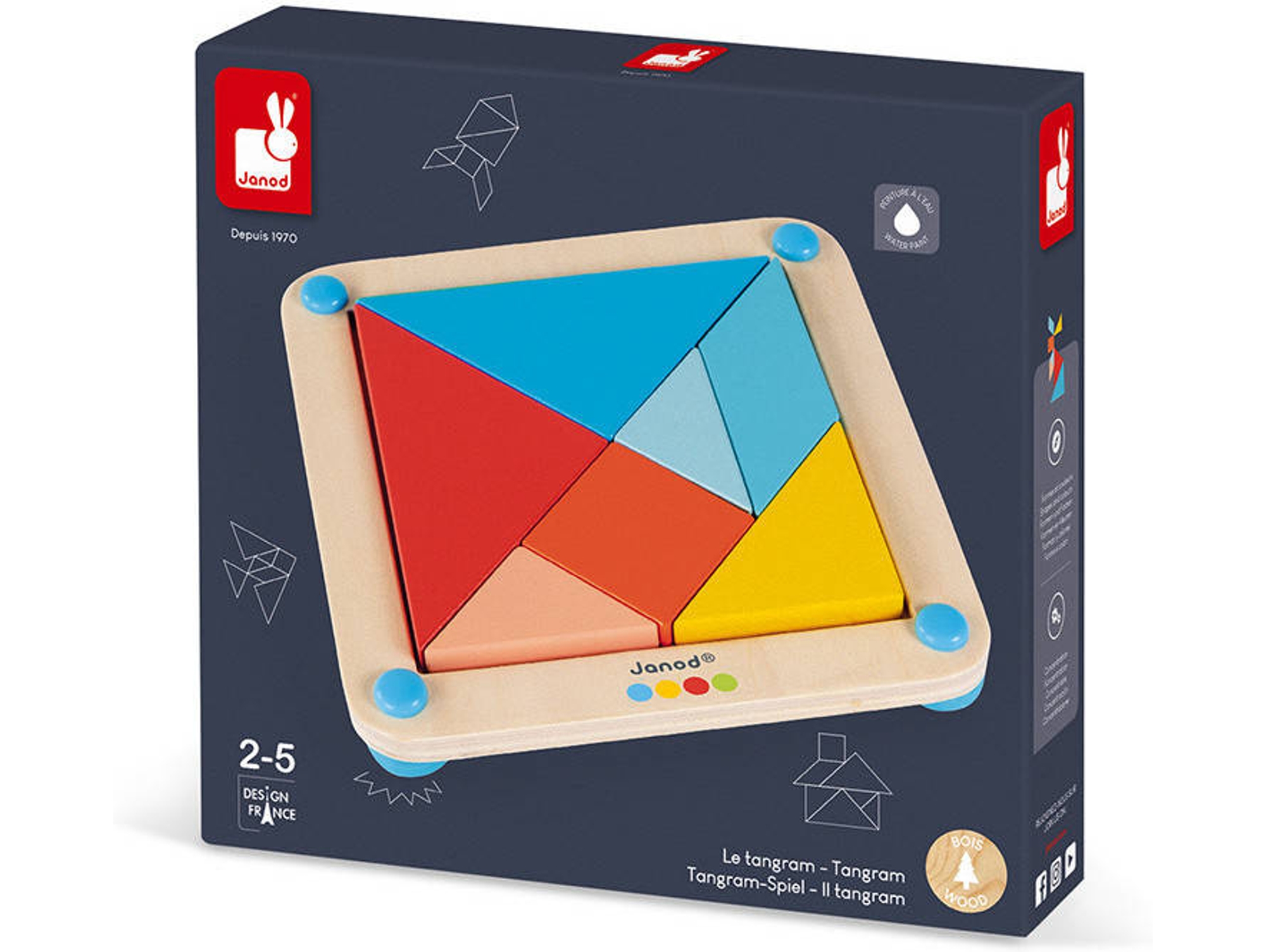Juego JANOD Essentiel Tangram (Edad Mínima: 2)