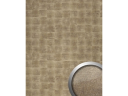 17846-Sa Panel de Pared Bajo Metal Bronce WALLFACE