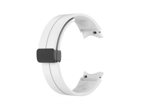 Correa de Silicona para Correa de repuesto para Samsung Galaxy Watch 4 5 5 Pro White