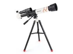 Telescopio Eifson Para Adultos, Telescopio Refractor Para Principiantes, 20x ~ 40x (blanco)