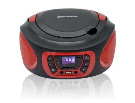 Radio Boombox CD Roadstar CDR-365U/RD