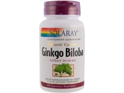 Complemento Alimentar SOLARAY Ginkgo Biloba (100 pérolas)