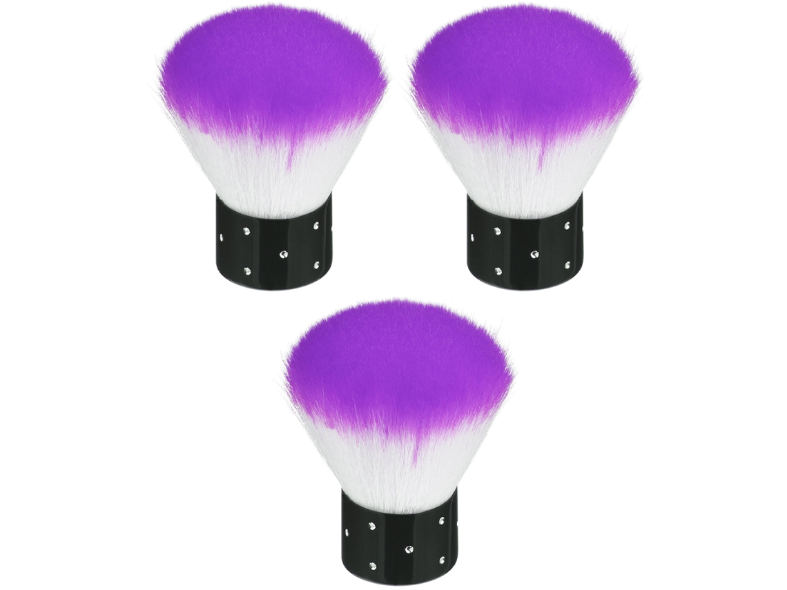 Cepillo de limpieza de uñas, cepillo suave para eliminación de polvo acrílico y gel UV KOFIHETY