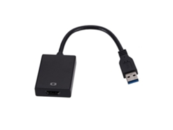 Cable Adaptador Convertidor De Gráficos Usb 3.0 A Hdmi 1080p - Negro*
