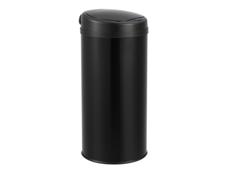 Cubo De Basura Automático Pantalla Led Acero Inoxidable 42 L Negro [EN.CASA]