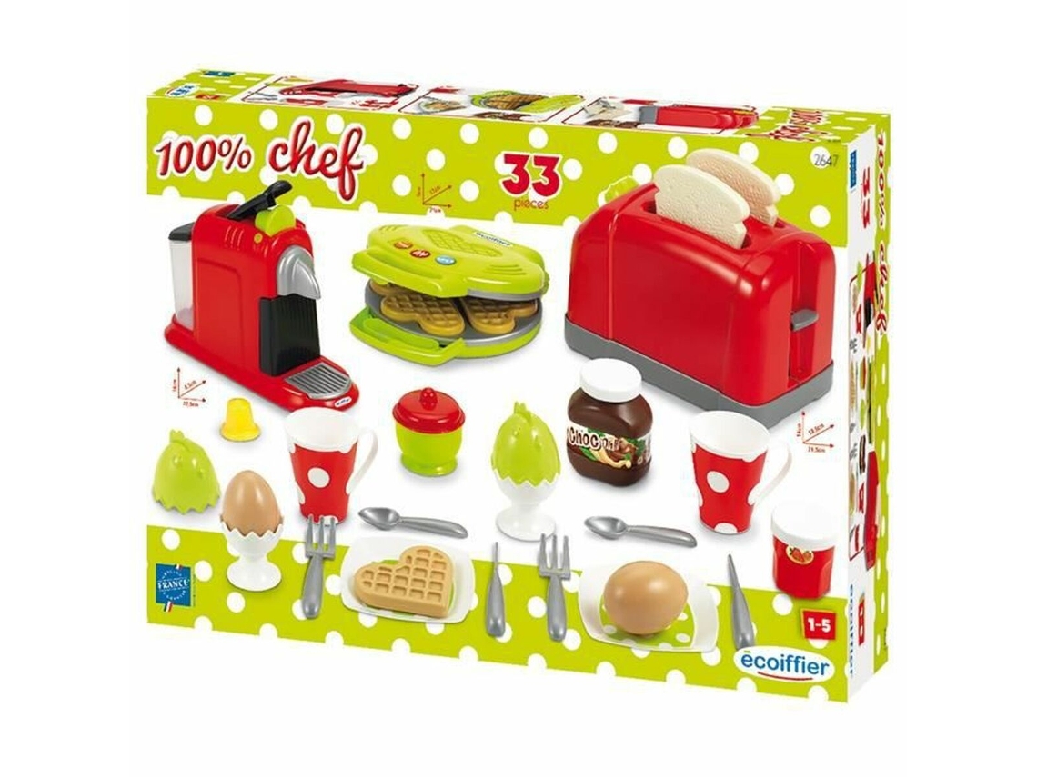 Utensilios de cocina ECOIFFIER 100 % Chef (Edad Mínima Recomendada: 1 año)