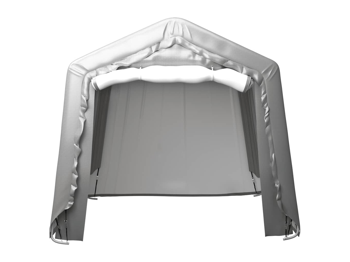 Carpa De Almacenamiento Acero Gris 240x240 Cm