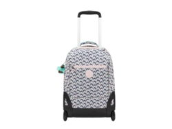 Mochila escolar con ruedas Kipling Sari Geo Shell