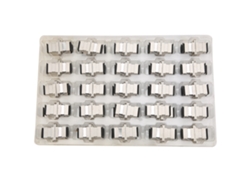 50 Unidades De Acoplador Óptico De Fibra Simplex Sc-sc Con Brida, Conector Cerámico, Adaptador, Férula Industrial