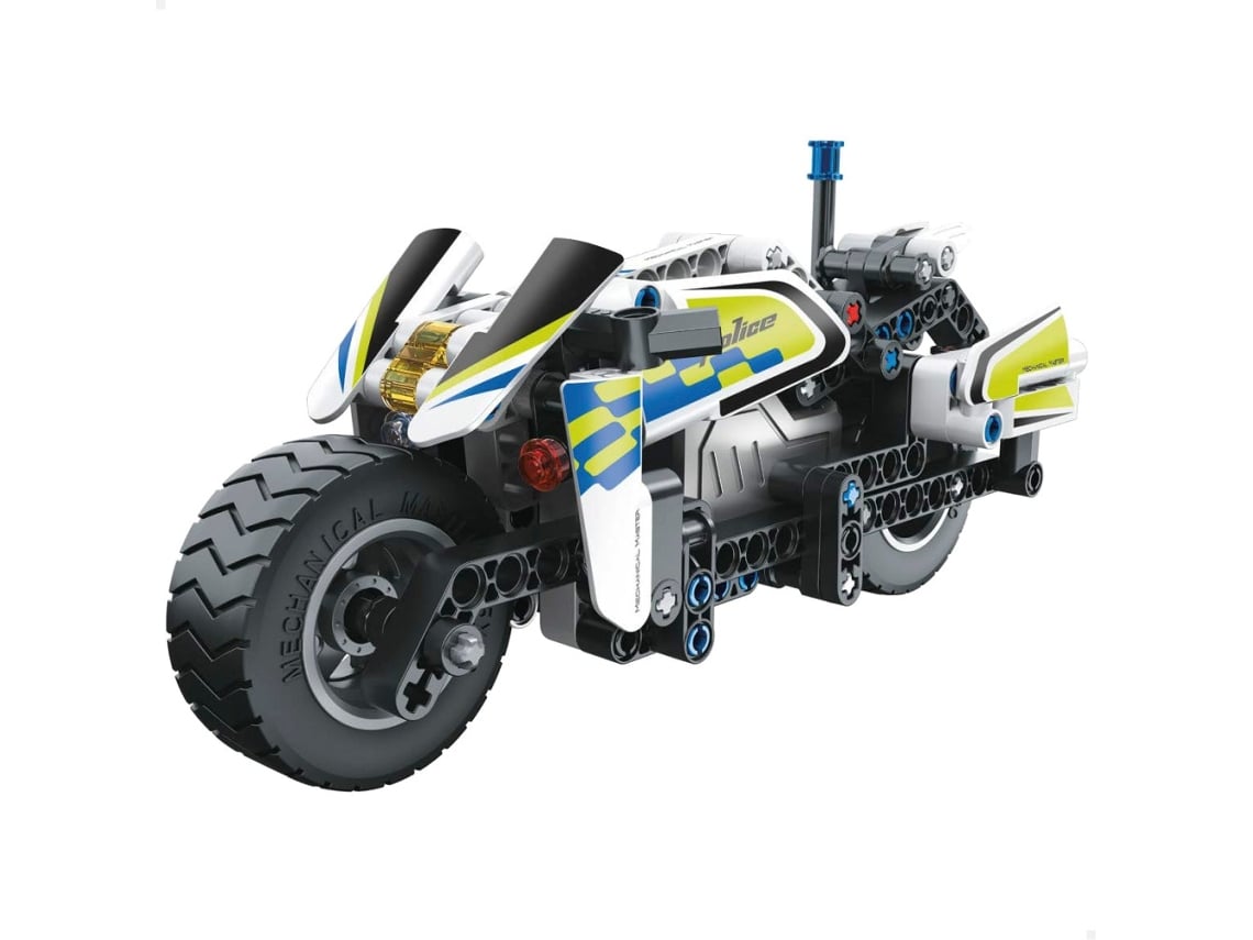 Moto desmontable de policía 193 piezas BYM