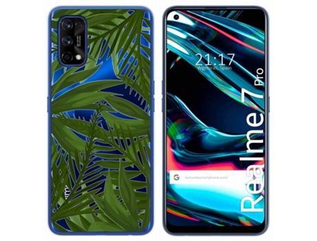 Carcasa Realme 7 Pro TUMUNDOSMARTPHONE Dibujos Transparente Multicolor