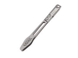 Pinzas Polski Titanio Gris 79 X 8 X 4 Mm 1 Unidad Mini Edc Ultraligeras Con Orificio Para Llavero Para Viaje Y Camping