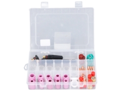 Kit De Accesorios Para Antorcha Tig Wp-17/18/26 Con 55 Consumibles De Soldadura