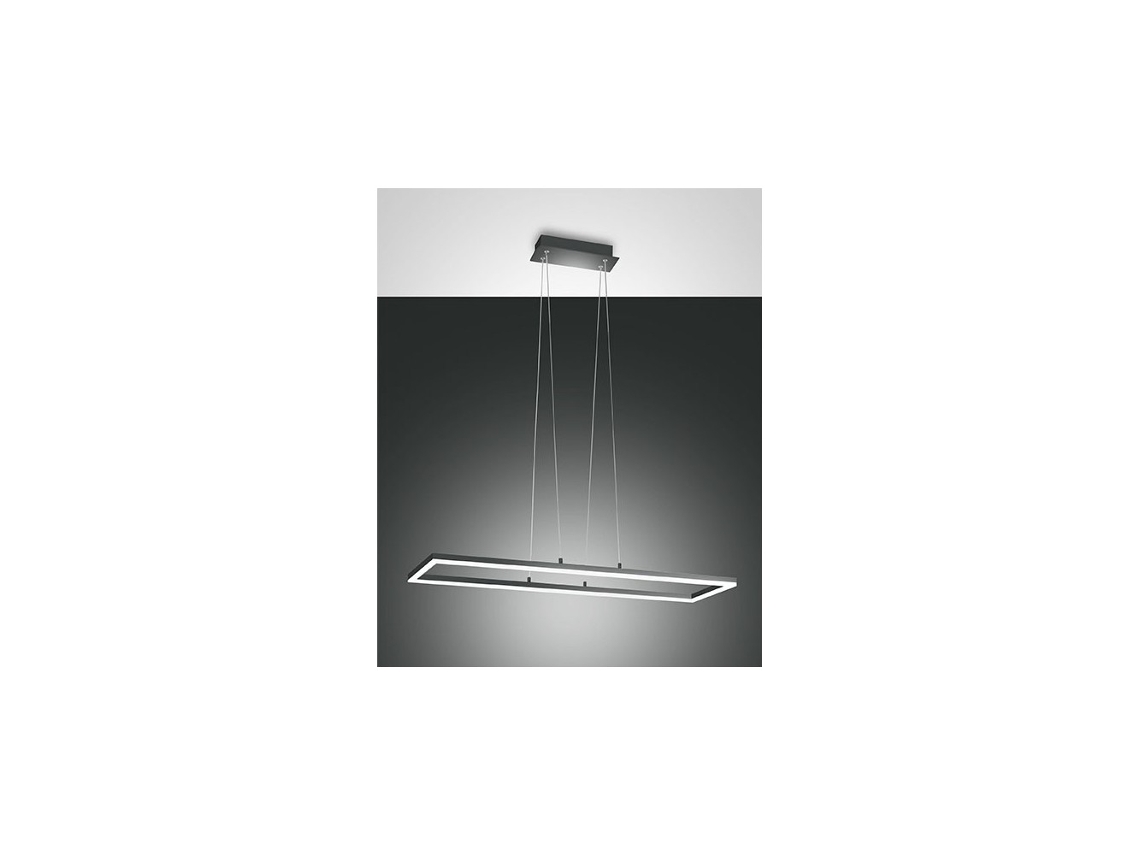 BARD Lámpara de techo colgante LED 52W Antracita 3394-43-282 FABAS LUCE