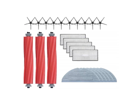 24pcs para xiaomi roborock s7 t7s t7s plus escova filtro mop pano a