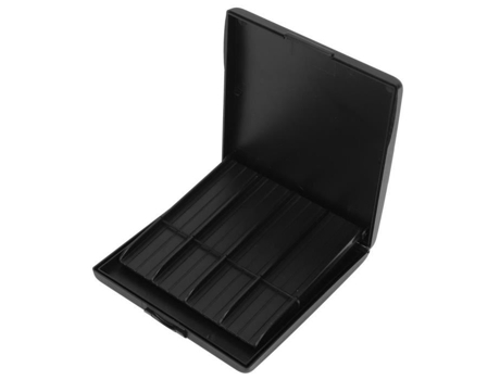 Accesorios para instrumentos musicales Estuche de lengüeta de saxofón negro Caja de almacenamiento de ABS impermeable Accesorio