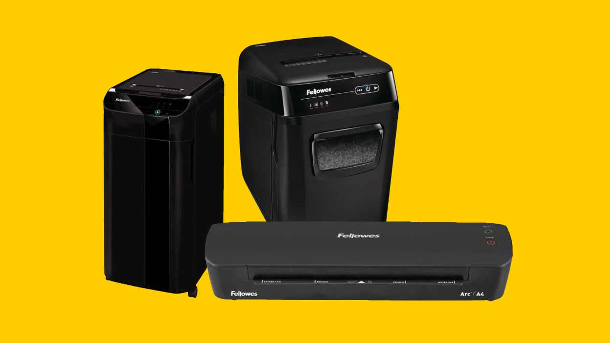 Oferta de un producto al comprar otro de la marca Fellowes