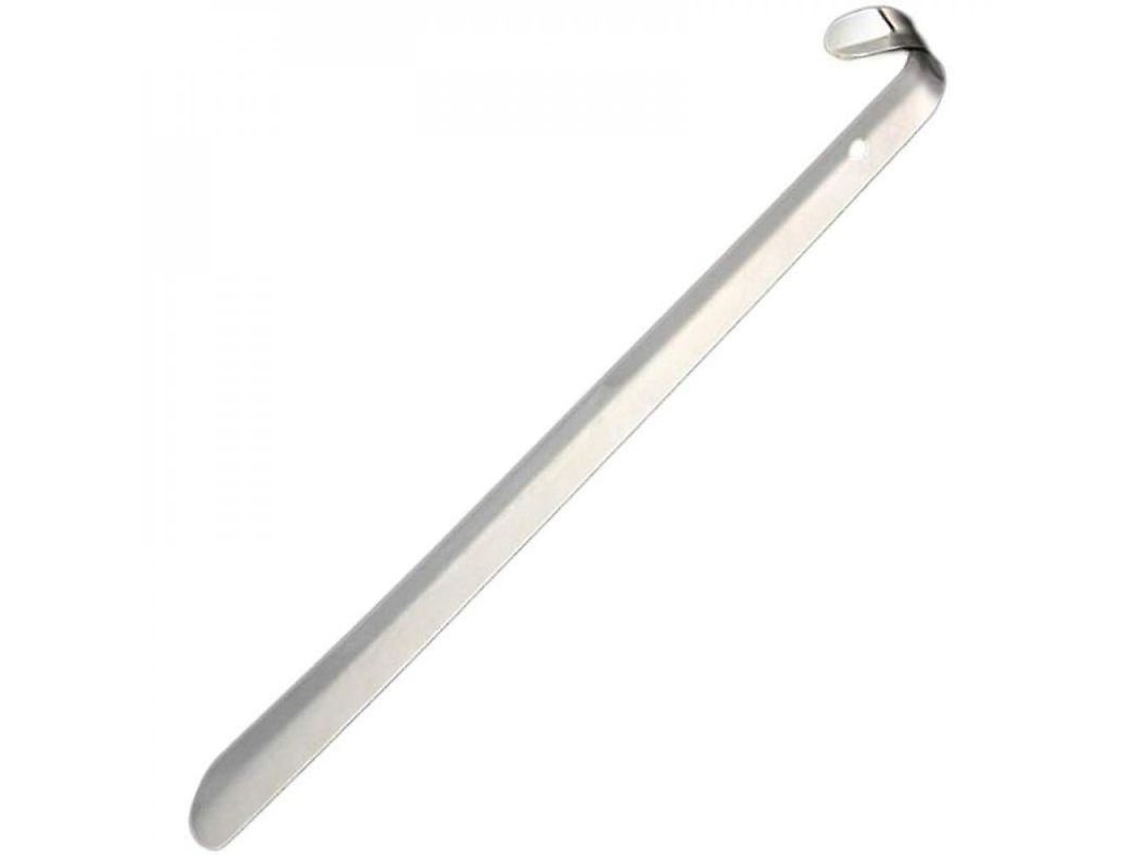 Trompeta Para Zapatos Extralarga De Acero Inoxidable Lqo - 42 Cm, Duradera Y Cómoda.