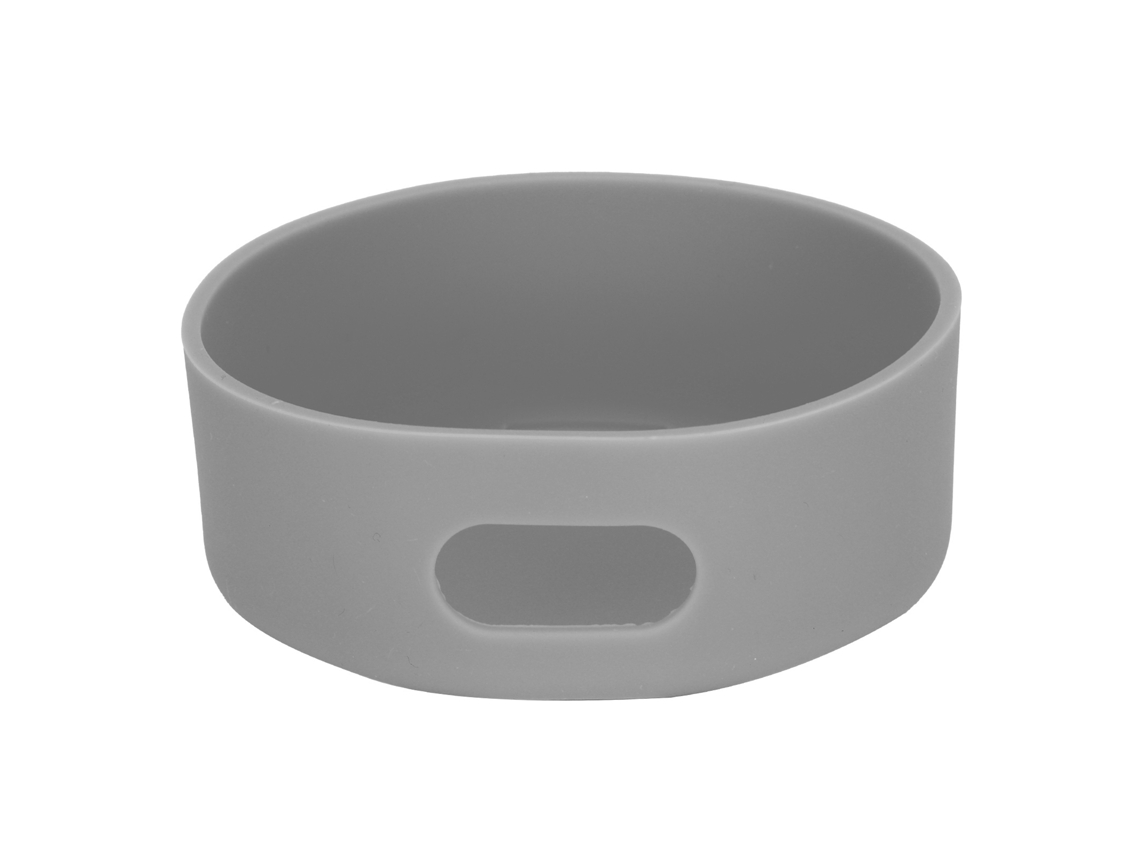 Capa Protetora De Silicone Anti-queda Anti-deslizante Para Alto-falante Inteligente Dot 4 Cinza