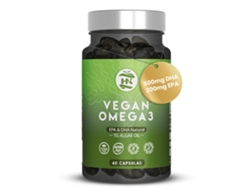 Aceite de Algas Omega 3 Vegano con DHA y EPA, Omega 3 con Vitamina E, Ideal para Cerebro y Corazón, Suplemento para Veganos y Vegetarianos (40)
