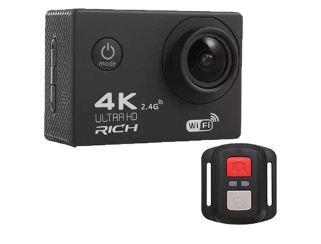 Action Cam SLOWMOOSE Ultra HD (4K / 30 Fps - Wi-Fi 2.0 - 5 MP - Verde)