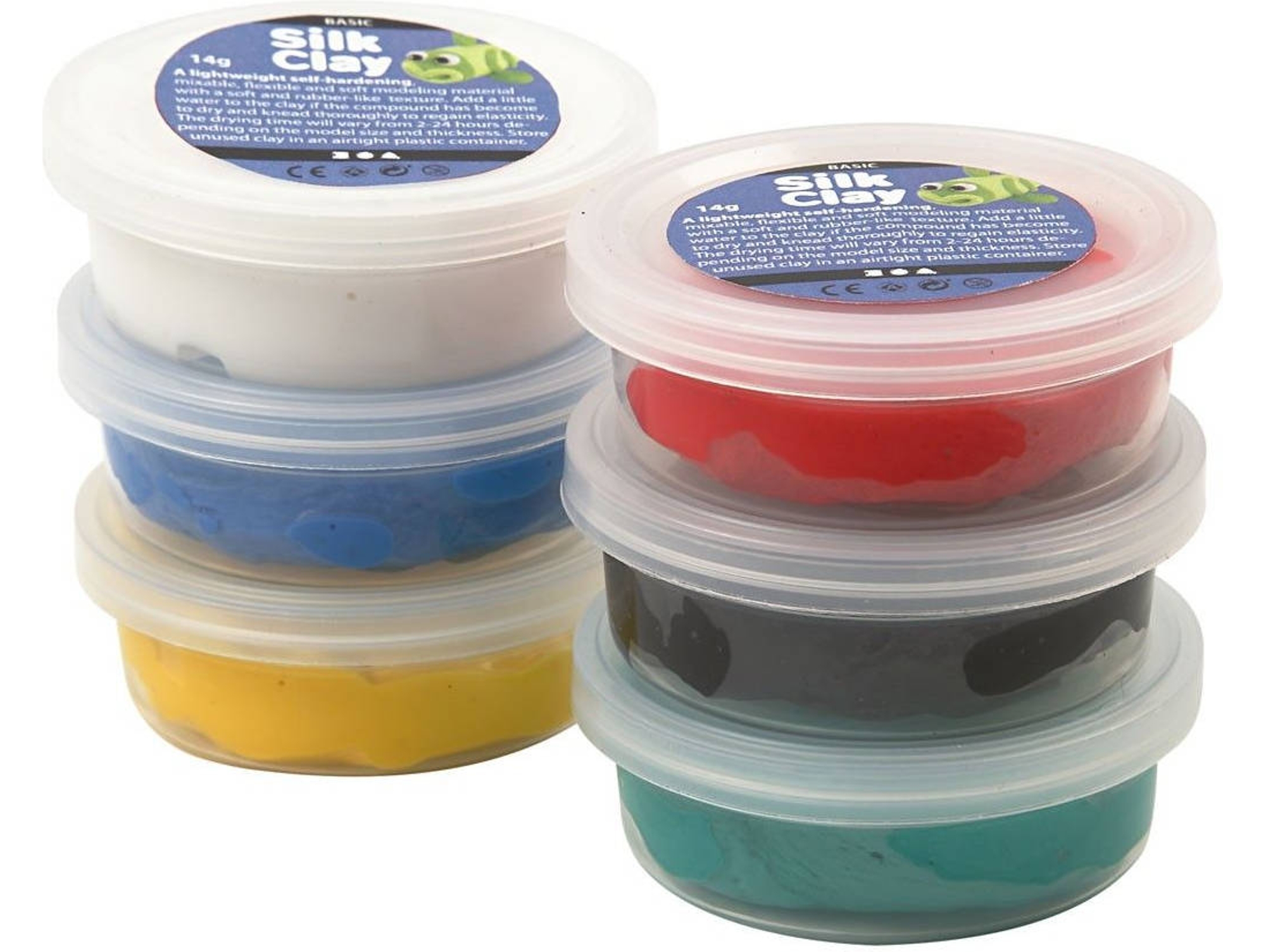 Juego de Modelagem CREATIV COMPANY Silk Clay