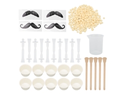 Kit De Cera Para Nariz Amigable Con La Piel, Depilador Efectivo De Pelo Nasal Con Granos De Cera Y Palillos