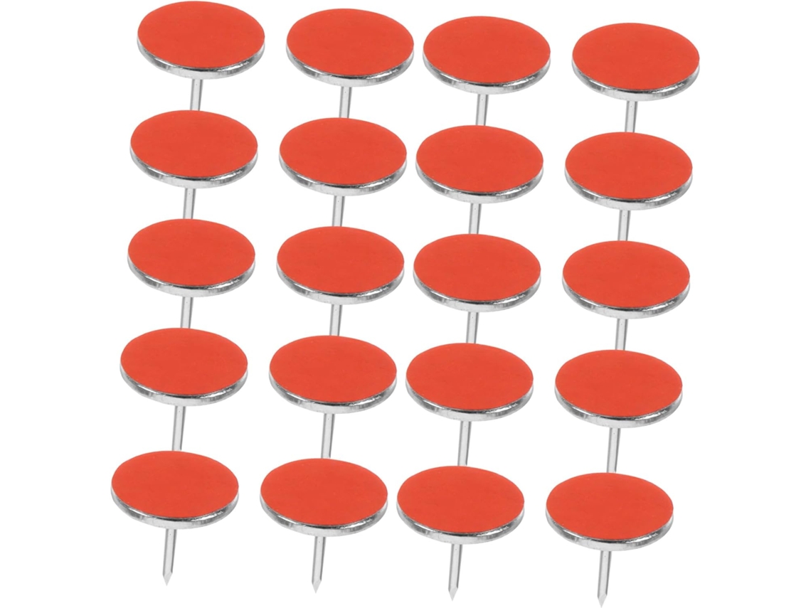50 tachuelas metálicas reflectantes para marcar senderos, zonas de senderismo y acampada. Gokoco Iron Tacks