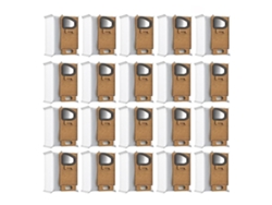 20 bolsas de repuesto para aspiradoras Xiaomi Roborock H7 y H6.