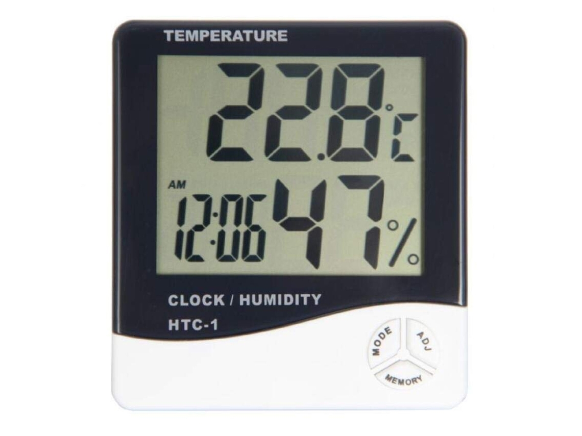 Termómetro Digital con Alarma, Calendario y Pantalla Grande para Mesa KOFIHETY