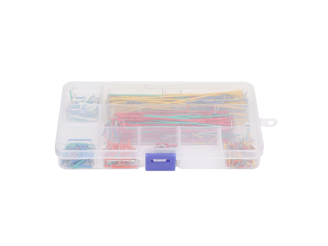 Kit De 560 Cables Puente Sin Soldadura Para Protoboard Con 14 Longitudes Diferentes.