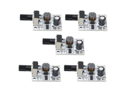 Controlador Pwm, Atenuador De Brillo Ajustable, Controlador Led, Dc 6-24v, 20w, 5 Unidades