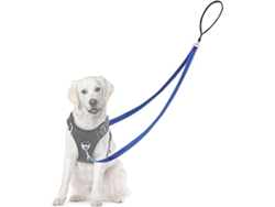 Arnés Antitirones Para Perros, Sin Nudos, Reflectante, Con Doble Correa, Apto Para Perros Medianos Y Grandes, Ergonómico, Para Uso Diario.