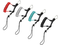 Juego De 4 Resortes Helicoidales Snappy Para Buceo Con Carcasa De Cámara De Buceo Con Anillo Y Linterna
