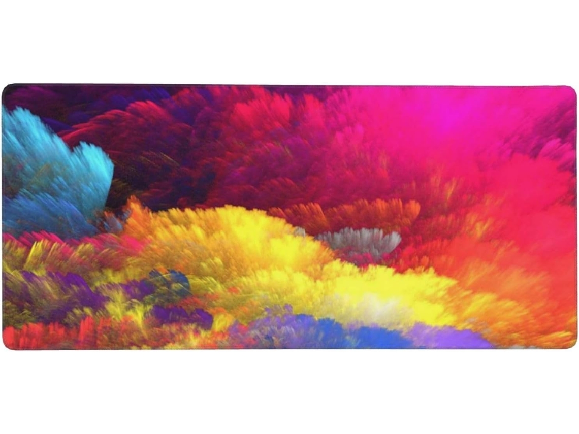Besportble Lámina De Acuarela Con Hermosa Tinta Y Ratón De Gran Formato Para Ordenador 40 X 90 Cm
