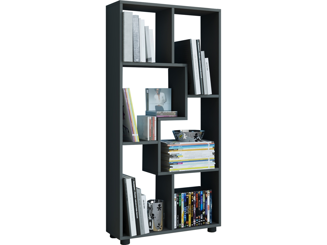 Librería de madera Separador de ambientes Librería Blina Vcm